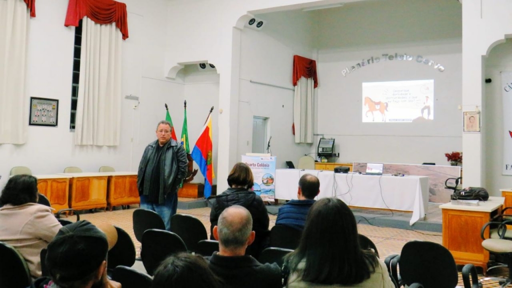 Palestra marca a primeira atividade da Formação dos Parceiros do Geoparque Quarta Colônia -  2023