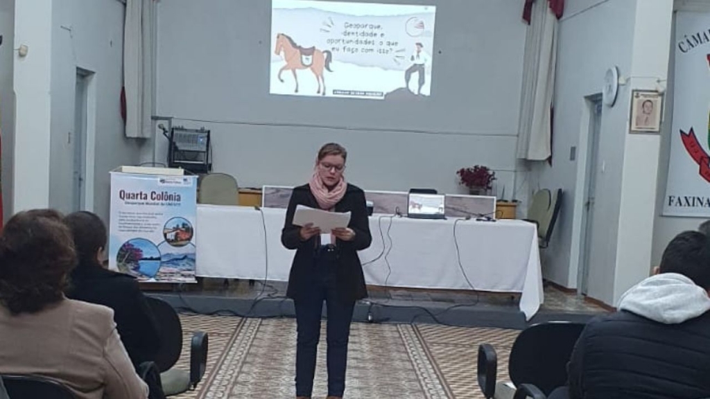 Palestra marca a primeira atividade da Formação dos Parceiros do Geoparque Quarta Colônia -  2023