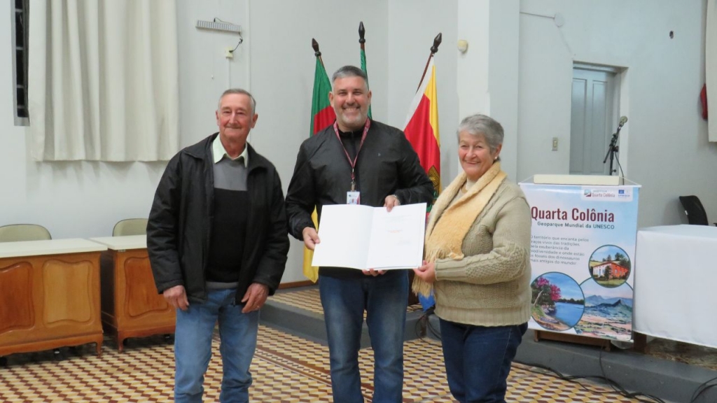 Palestra marca a primeira atividade da Formação dos Parceiros do Geoparque Quarta Colônia -  2023