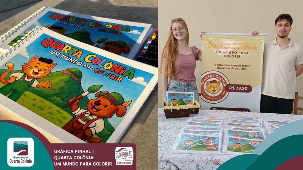Gráfica Pinhal - Quarta Colônia: um Mundo para Colorir