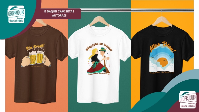 É Daqui! Camisetas Autorais