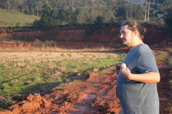 Geossítio Marchesan, em São João do Polêsine - Visita técnica aos Geossítios dia 25 (Foto: Cristiano Magrini)
