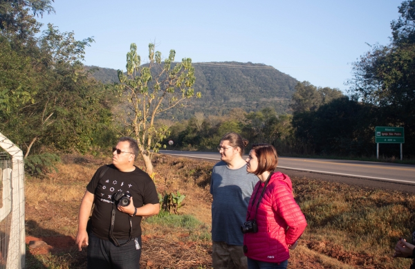 Geossítio Piche, em São João do Polêsine - Visita técnica aos Geossítios dia 25 (Foto: Cristiano Magrini)