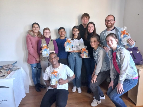 Escola de Nova Palma tem dia dedicado à paleontologia