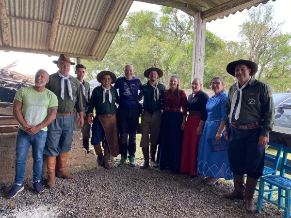 Receptividade da Quarta Colônia faz avaliadores se integrarem à cultura local